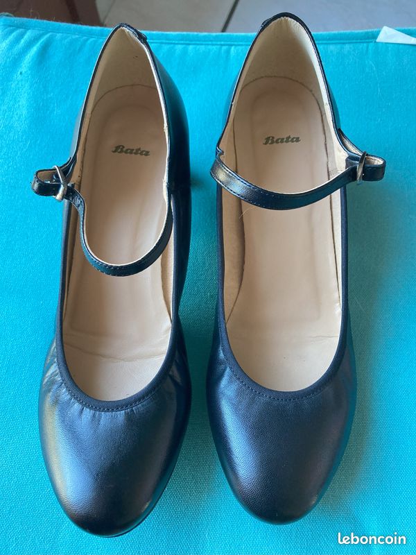 Escarpins noir Bata - p38 (image 1)