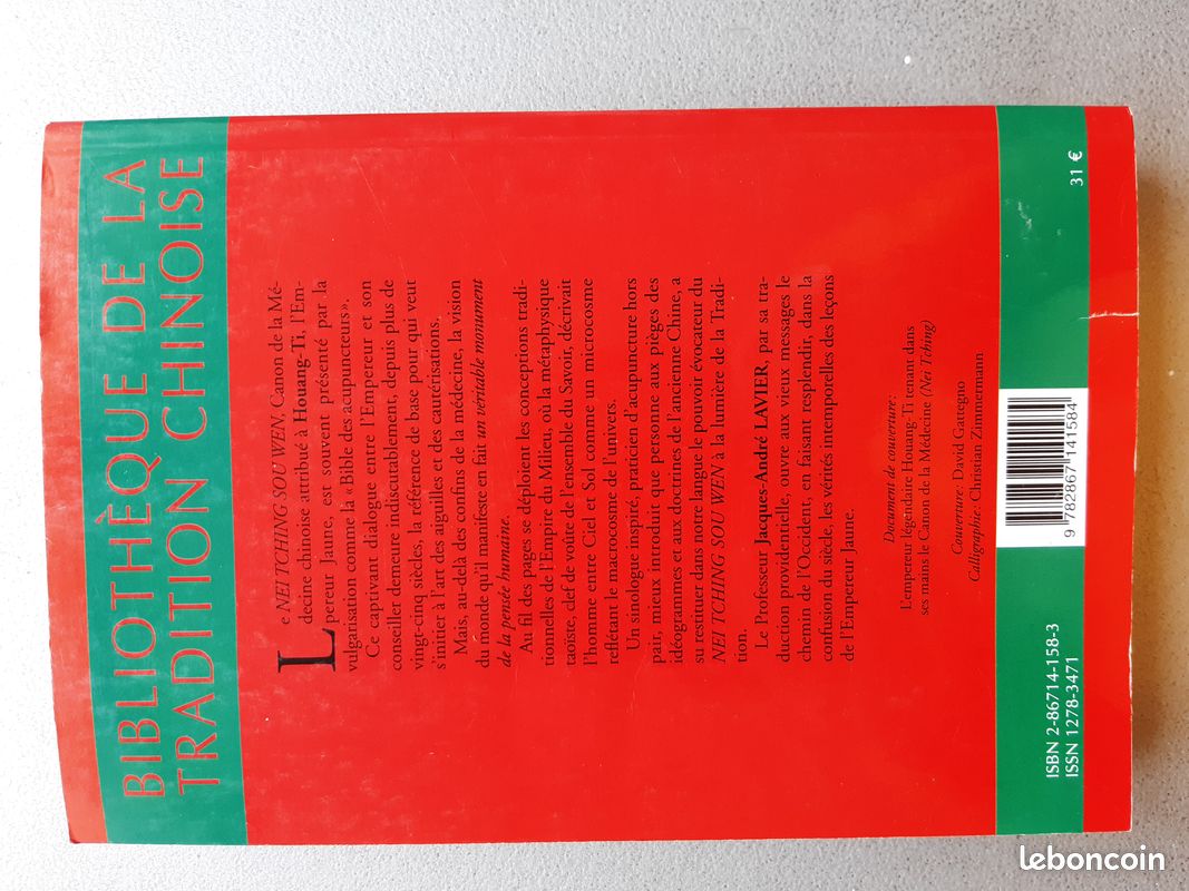 Nei Tching Sou Wen livre (image 2)