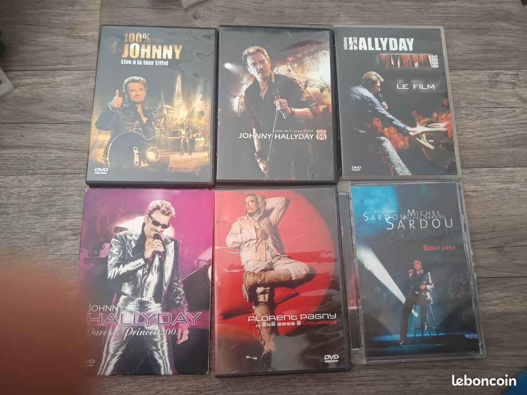 DVD musique chanteur divers (image 1)