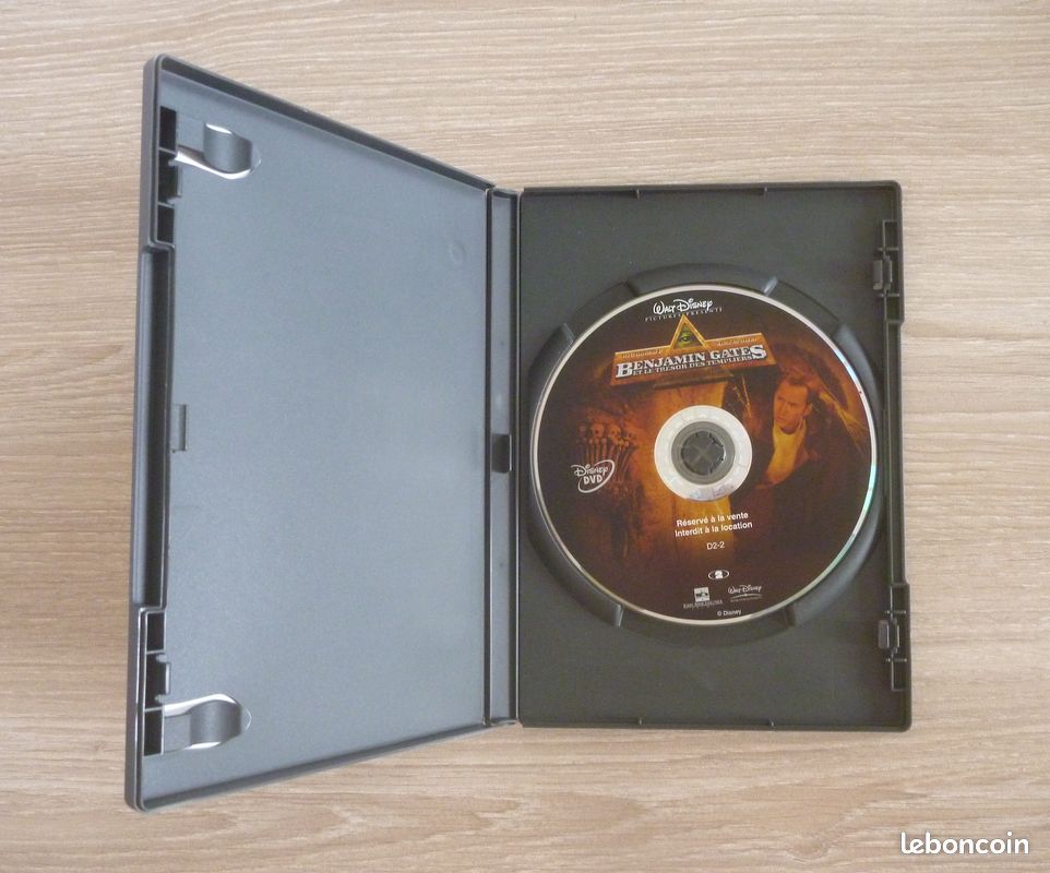 DVD BENJAMIN GATES et le trésor des templiers Film Jon Turteltaub, Nicolas Cage - C. NEUF (image 2)