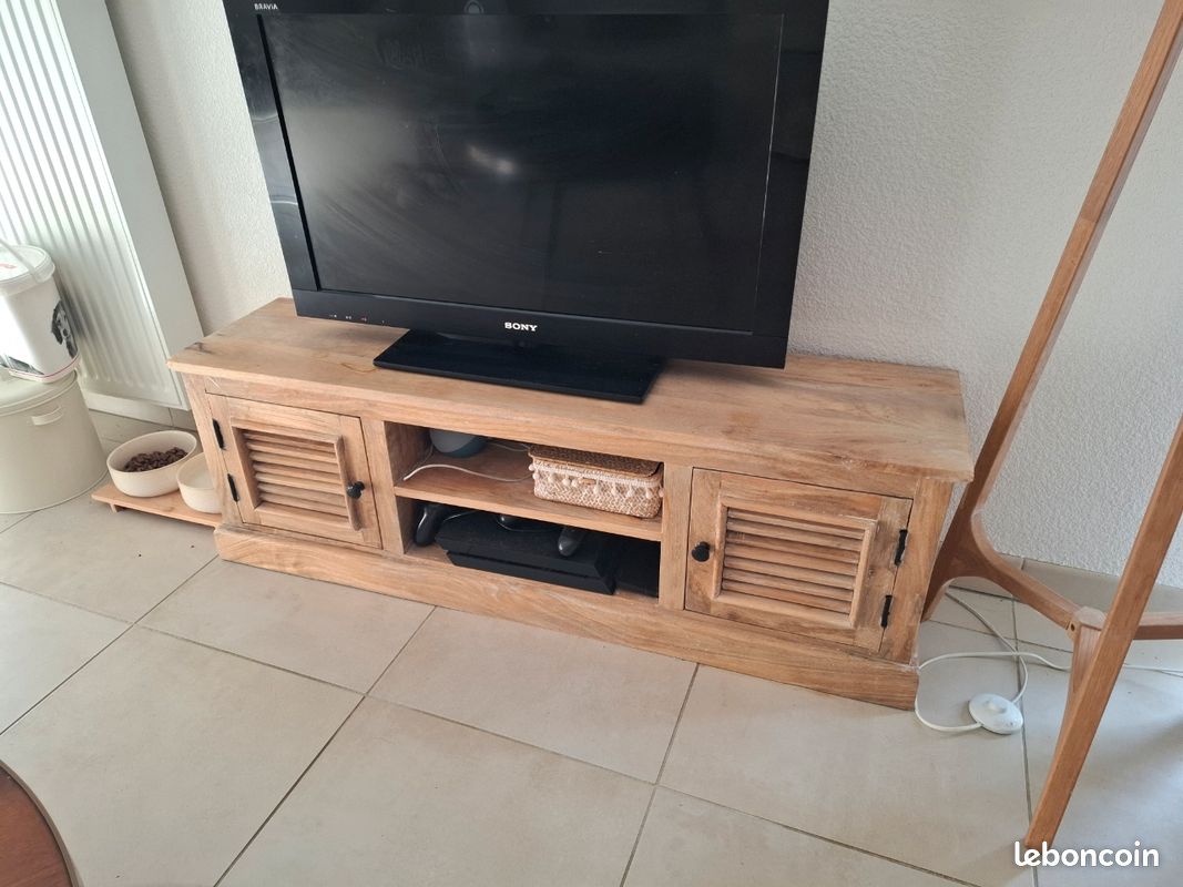 Meuble tv bois de manguier (image 1)