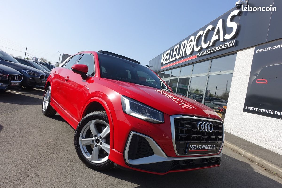 Q2 35 Tdi S-Tronic 150ch Quattro S-Line Virtual cockpit/Cuir chauffant/Gps Europe/Caméra de recul/Carplay/Régulateur/Bluetooth/1*Main/Garantie 12 mois (image 14)