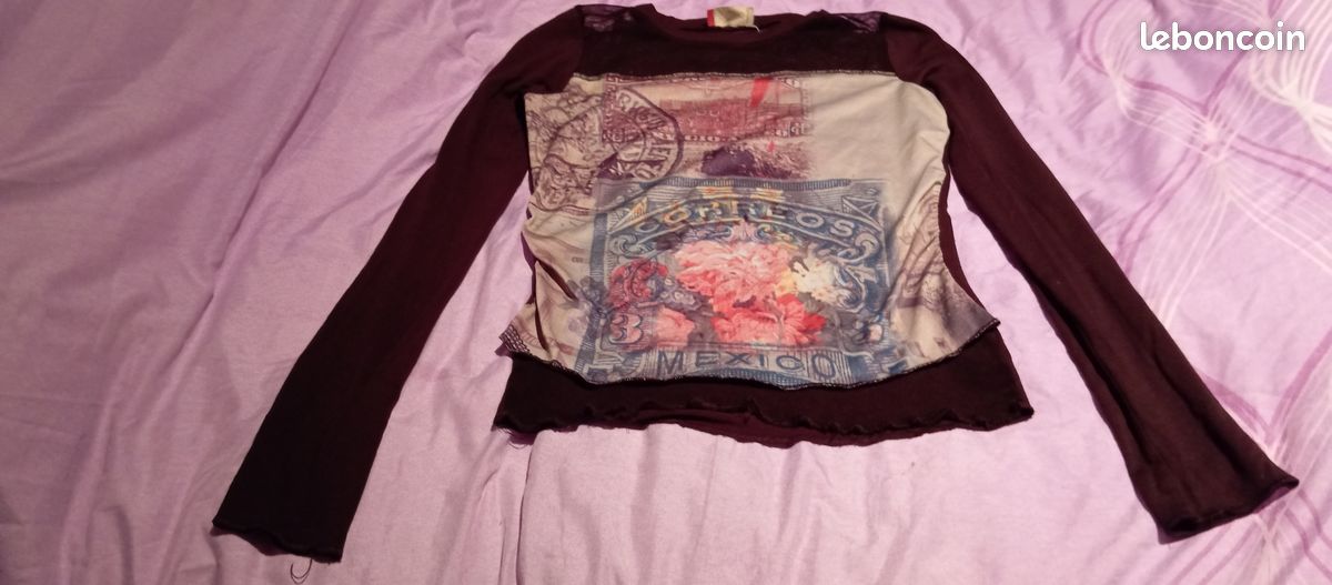 Tee shirt manche longue (image 1)