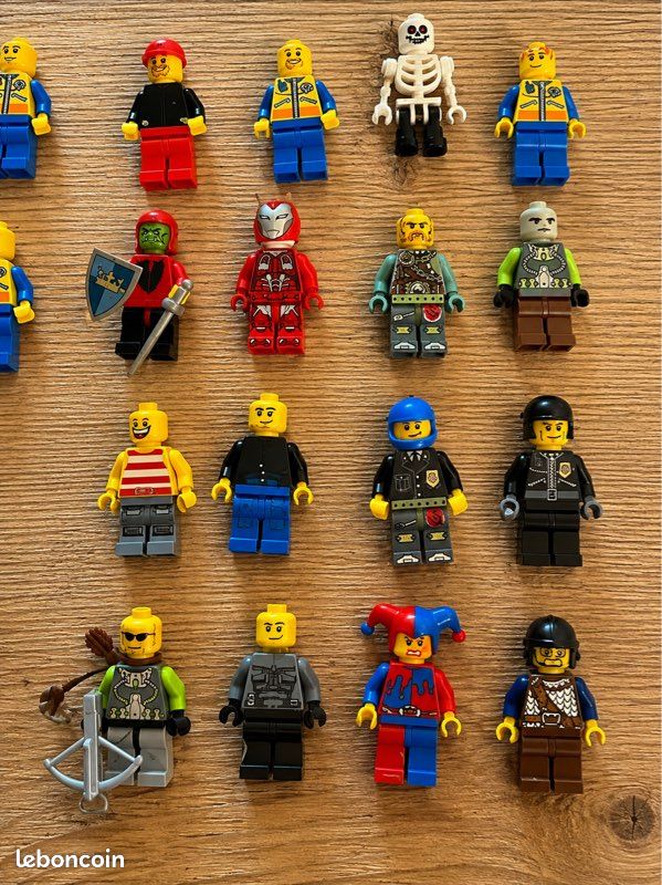 29 personnages lego + 3kg lego en vrac + accessoires (image 3)