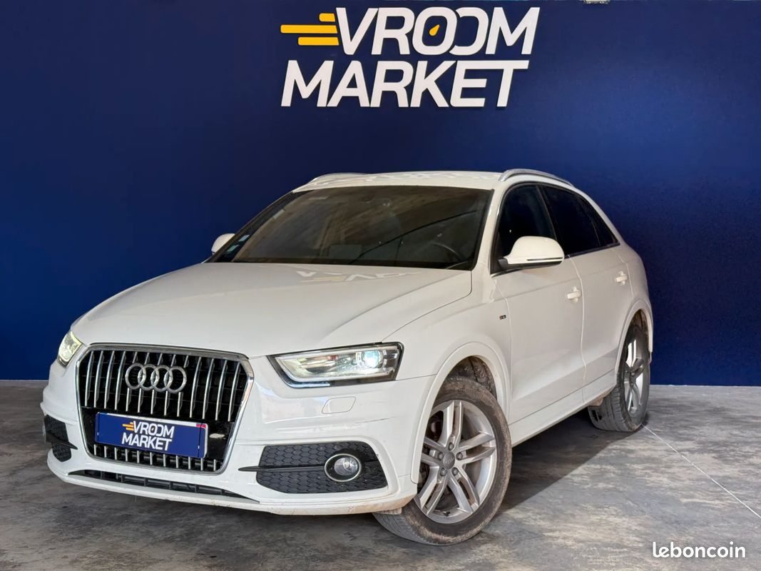 AUDI Q3 2.0 D 140ch AMBIENTE - 2014 - Suivi complet - Jantes alliage - Finition Sline (image 1)