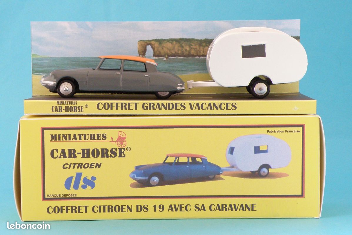 CAR-HORSE CITROEN TRACTION fourgonnette Banania style Dinky fin de stock EUR 59,00 - FR
