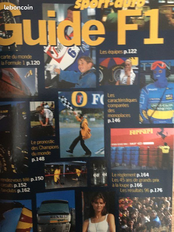 Sport Auto – Le Guide 86 De La Formule 1, Hors-série N°8 (état Correct)