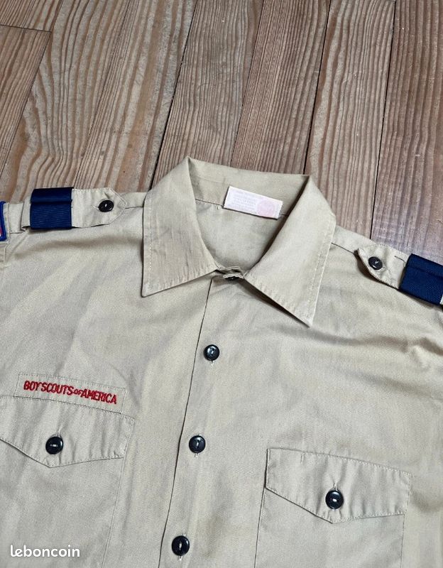 CHEMISE SCOUT USA officielle (image 1)