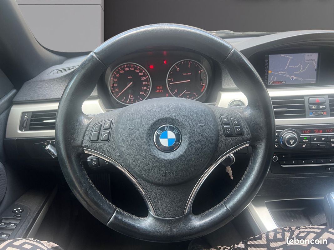 BMW 320D cabriolet 184 LUXE BA excellent état Garantie 12 mois (image 13)