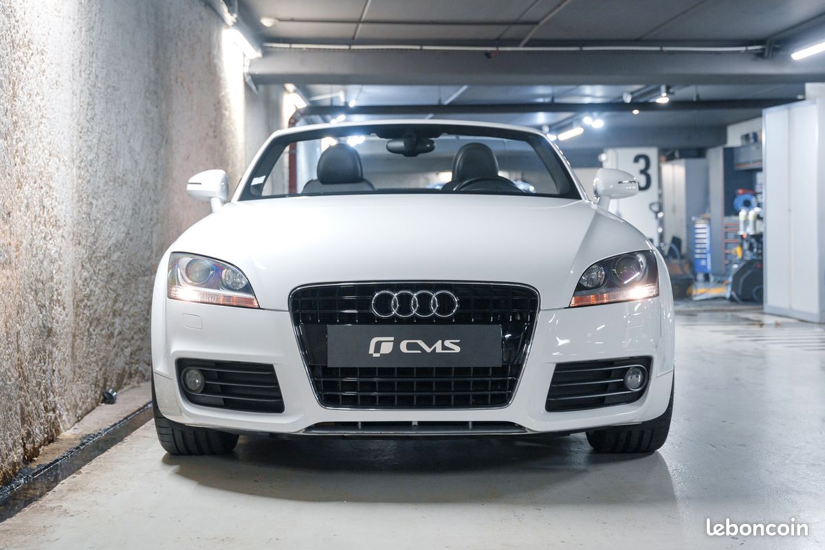 Audi TT (8J) Roadster S-Line V6 - Entièrement d'origine, Carnet d'entretiens suivi, 4ème main - Disponible Egalement en Financement (image 2)