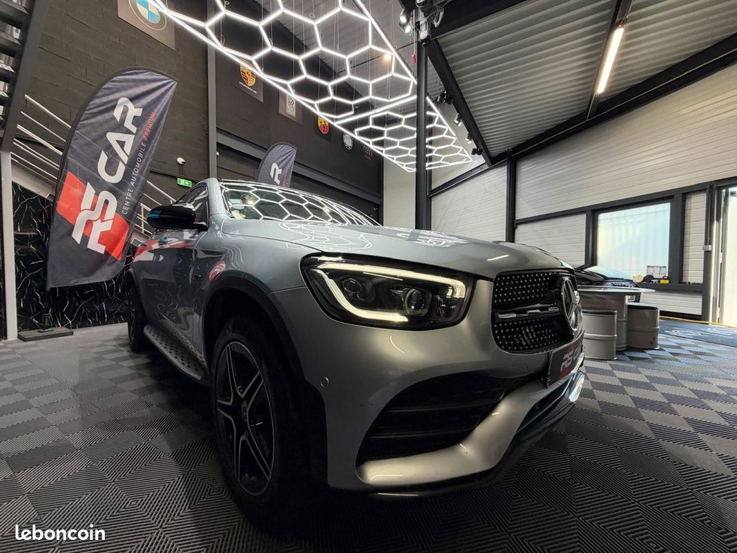Mercedes Benz GLC COUPE 300 E 4MATIC 320 CV AMG LINE PHASE 2 TOIT OUVRANT - BURMESTER - (image 3)
