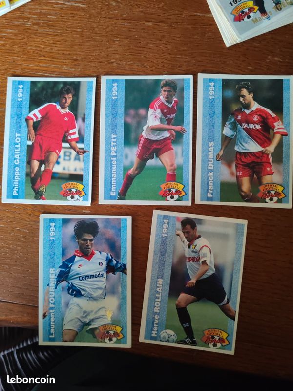 CARTE OFFICIEL FOOTBALL 93 FOOT CARD PANINI 1993 1CHOIX BUTEUR