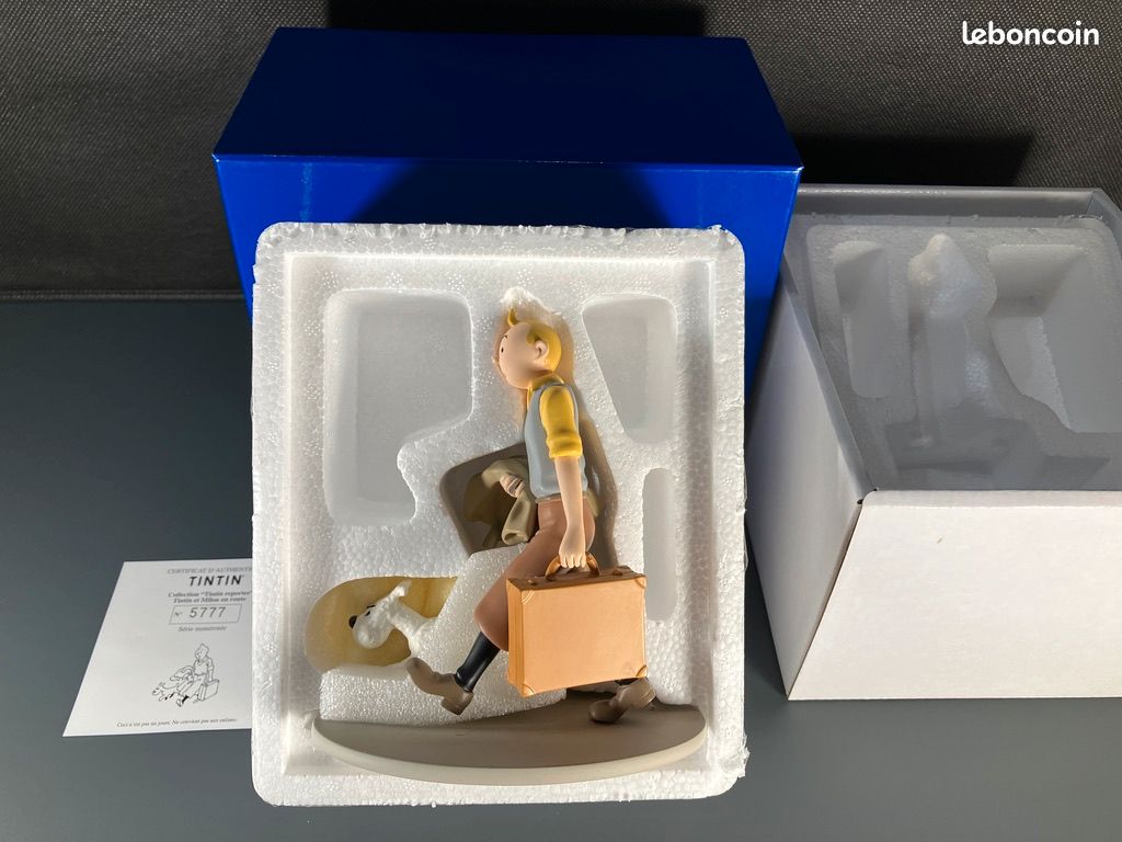 Figurines et statues jouets HERGÉ avec tintin BD