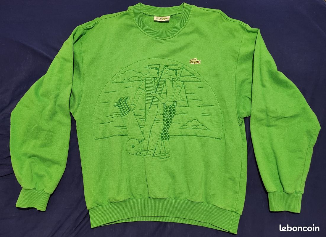 Vêtements Lacoste authentique vintage occasion homme et femme (image 17)