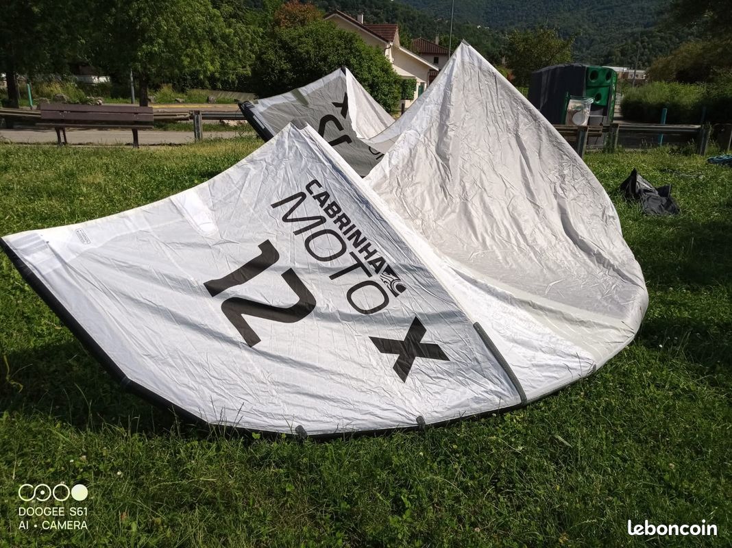 Aile kitesurf Cabrinha 12 m 2023 modèle Moto X Aile serie limitée vendue NUE (image 3)