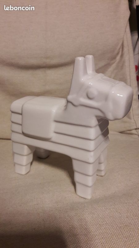 Tirelire Chien Blanc Neuve (image 1)