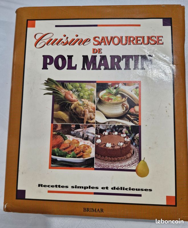 Gros livre de cuisine vintage (image 1)