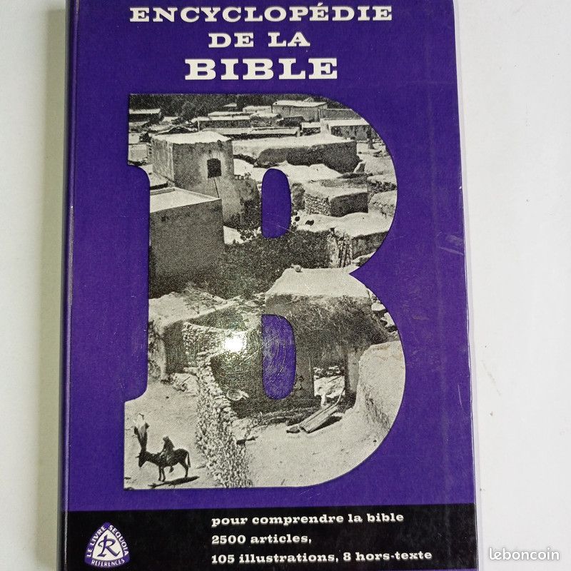 1961 livre encyclopédie de la Bible (image 1)