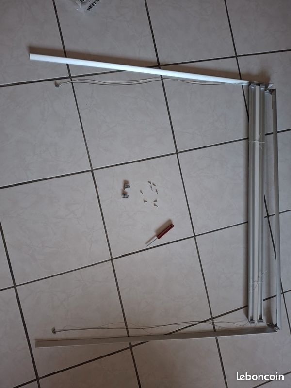 Store Velux tamisant plissé blanc (image 5)