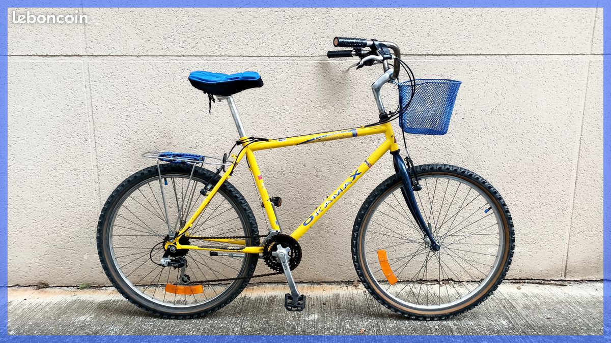 Vélo position droite guidon large, taille 1.65m jusqu'à 1.85 (image 1)