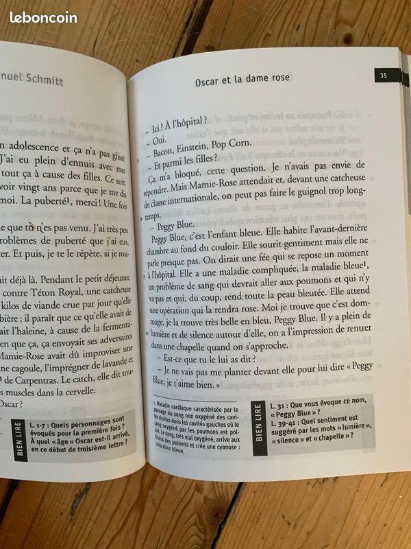 Livre « Oscar et la dame rose » d’Eric-Emmanuel Schmitt (image 3)