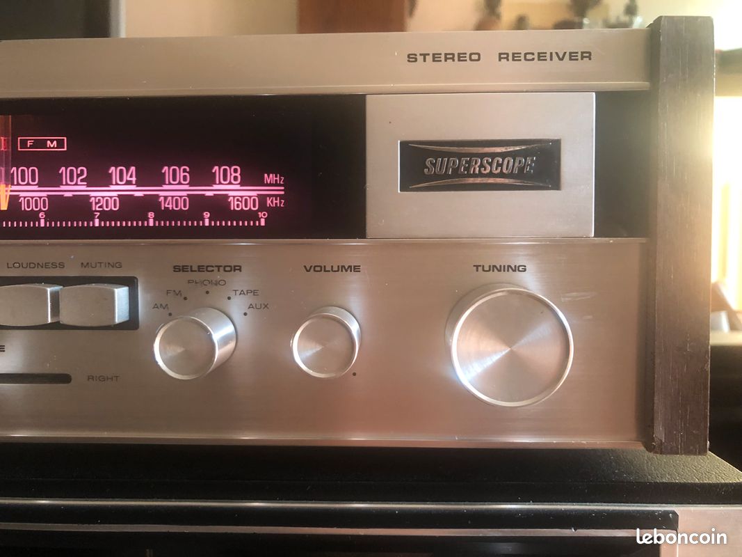 AMPLI MARANTZ SUPERSCOPE R 350 ( Rare) (image 5)