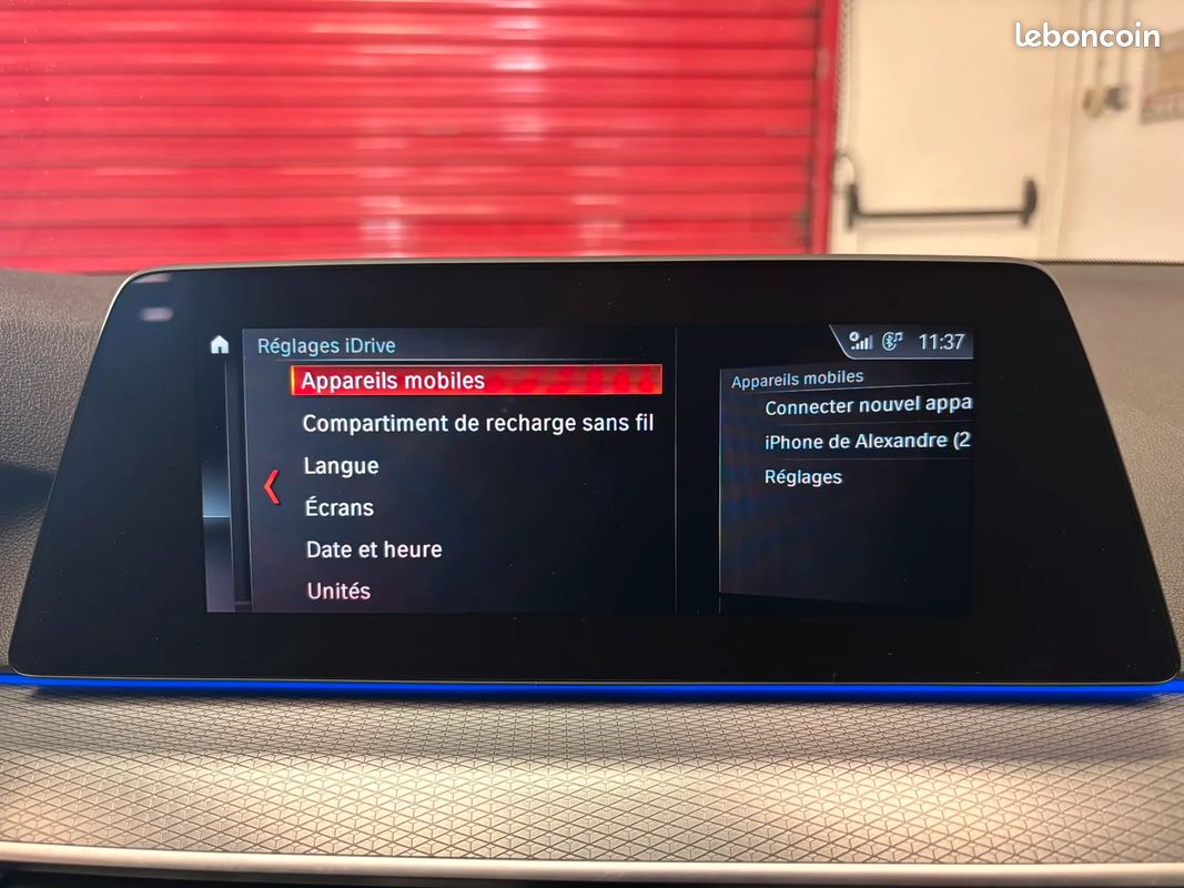 BMW 530d TOURING M SPORT XDRIVE 265 CH BVA8 – TOIT PANORAMIQUE - CAMÉRA 360° - GARANTIE (image 24)