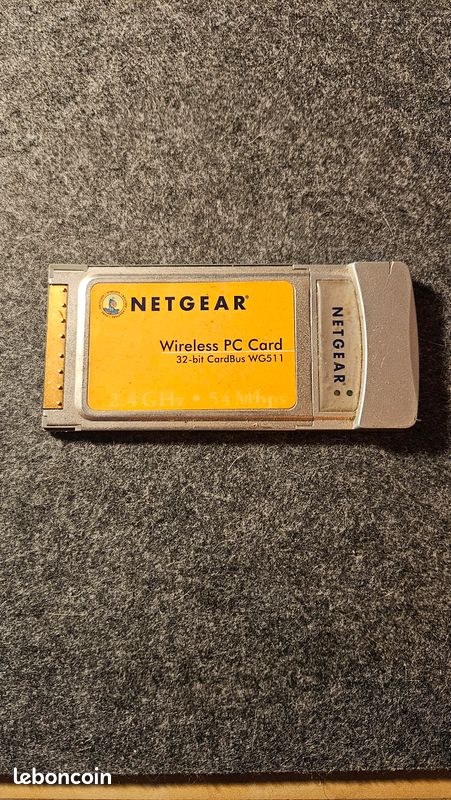 Carte WiFi PCMCIA Sweex - Occasion, Très Bon état Et Fonctionnelle (Box Fibre)