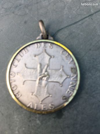 Médaille Moto-Club Du Nord De La France - 1956 - Bronze Doré SPL
