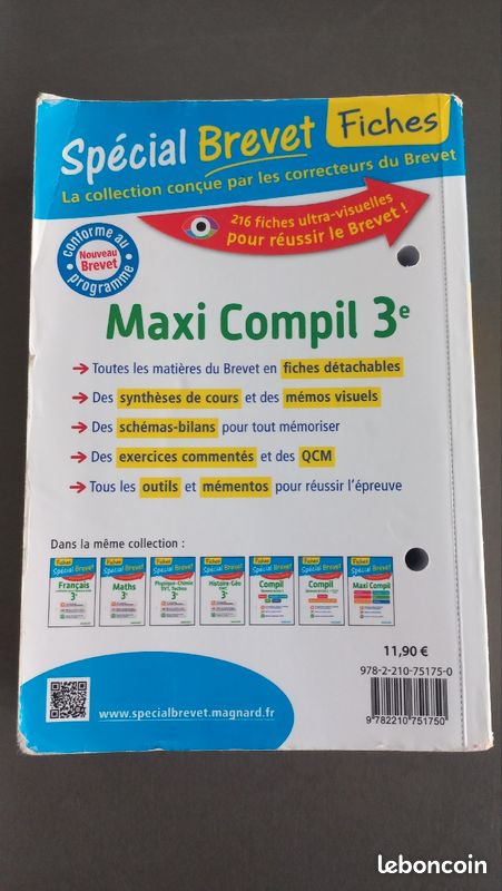 Lot 3 livres pour réviser le brevet (image 7)