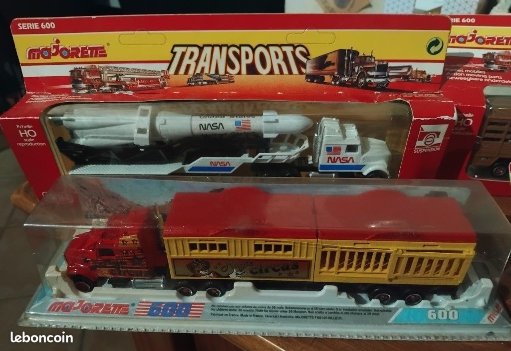 Majorette Super Movers – Camion échelle Pompiers – Série 600 #612 – échelle HO