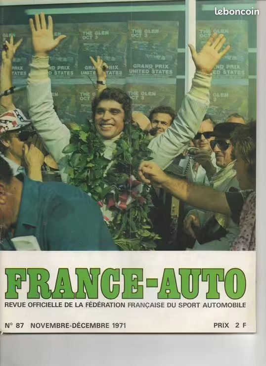 France-Auto n° 87 - Novembre-Décembre 1971 (image 1)