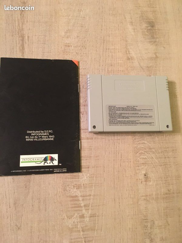 Astérix + Notice Super Nintendo (image 2)