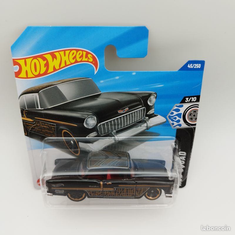 Hot Wheels 1/64 Chevy ’55 Bel Air – Rod Squad - Mainline 2025 - Neuf (image 3)