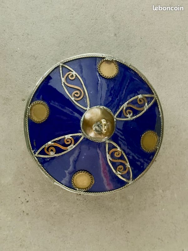 Boîte décorative de style artisanal marocain (berbère) (image 3)