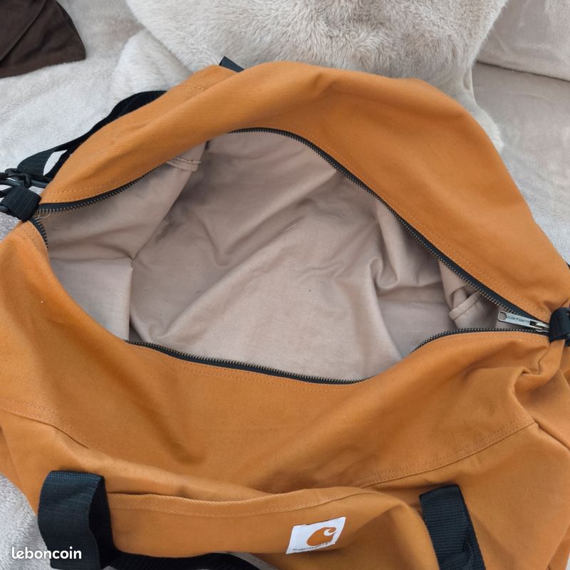 Sac de voyage Carhartt 40 litres couleur Camel (image 10)
