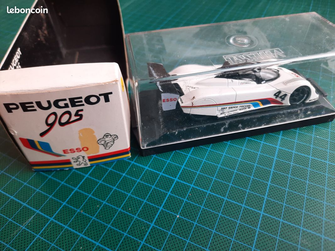 Peugeot 905 #44 (1991) – Boitage Peugeot 905 Vitesse 1/43ème neuf en ...