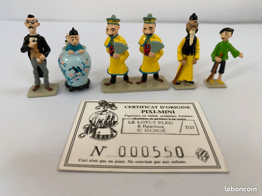 TINTIN AU TIBET (6 FIGURINES) figurines de collection | Pixi & Cie