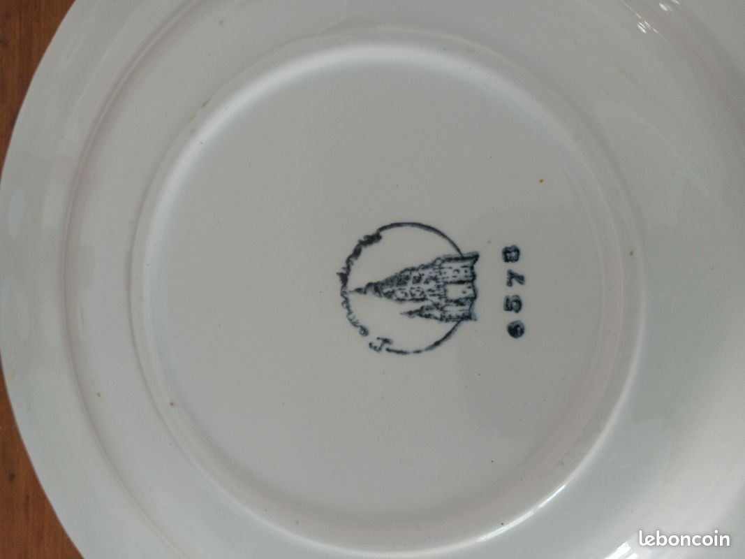 Ensemble assiettes a soupe L Amandinoise (image 6)