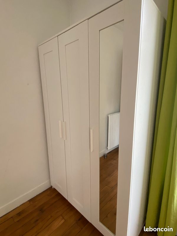 Armoire 3 portes et miroir - BRIMNES IKEA (image 2)