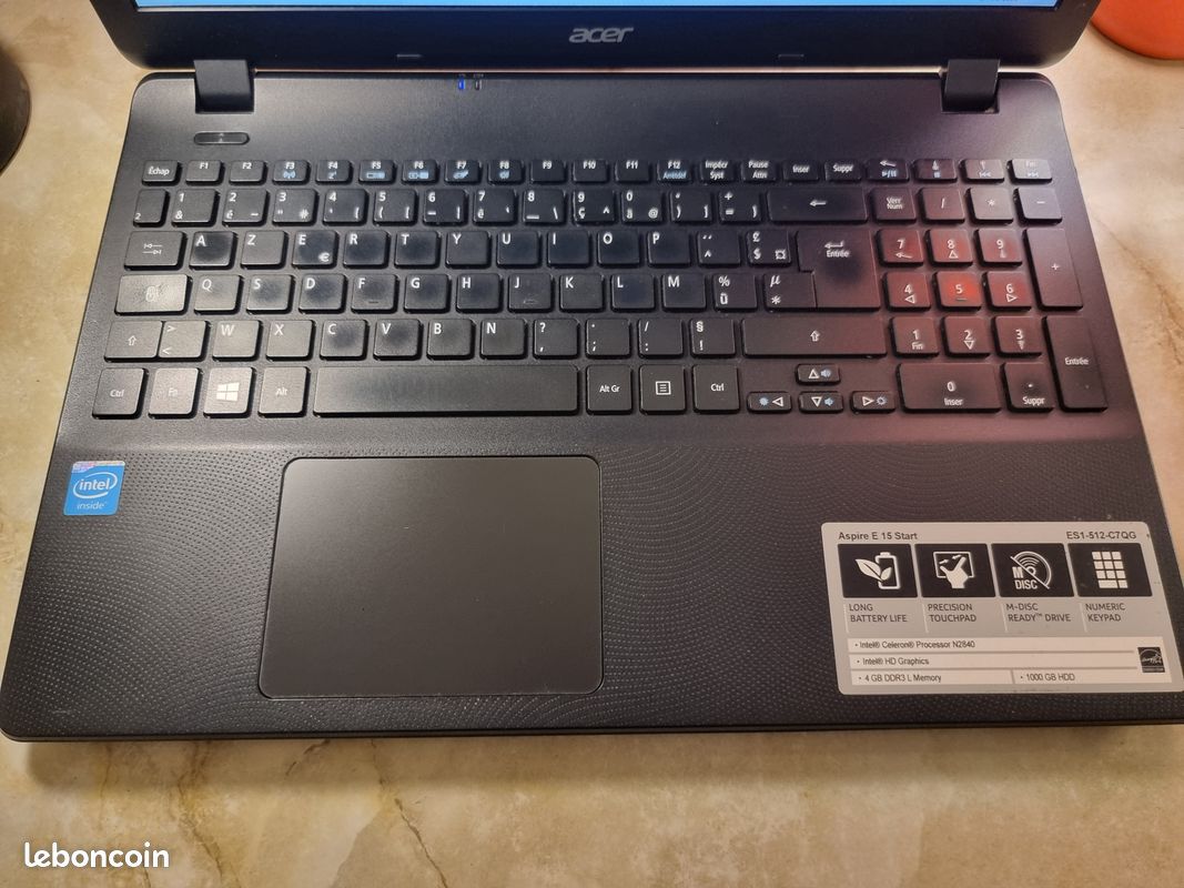 Acer Aspire ES (ES1-512) Full Specifications