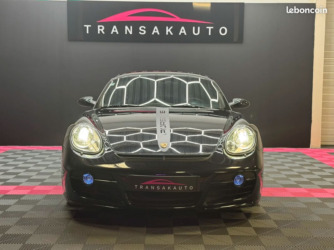 Porsche 987 CAYMAN S 3.4L 295 CH - *SUIVI PORSCHE *Suspensions piloté *Radar de stationnement *Pack Cuir noir (image 4)