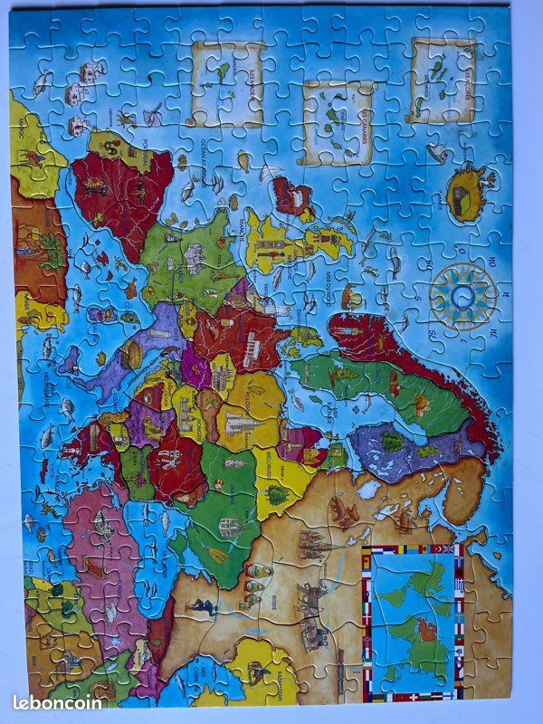Puzzle carte d’Europe (image 2)
