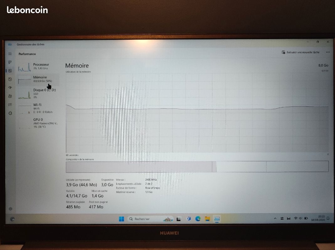 Ordinateur portable HUAWEI D15 (image 9)