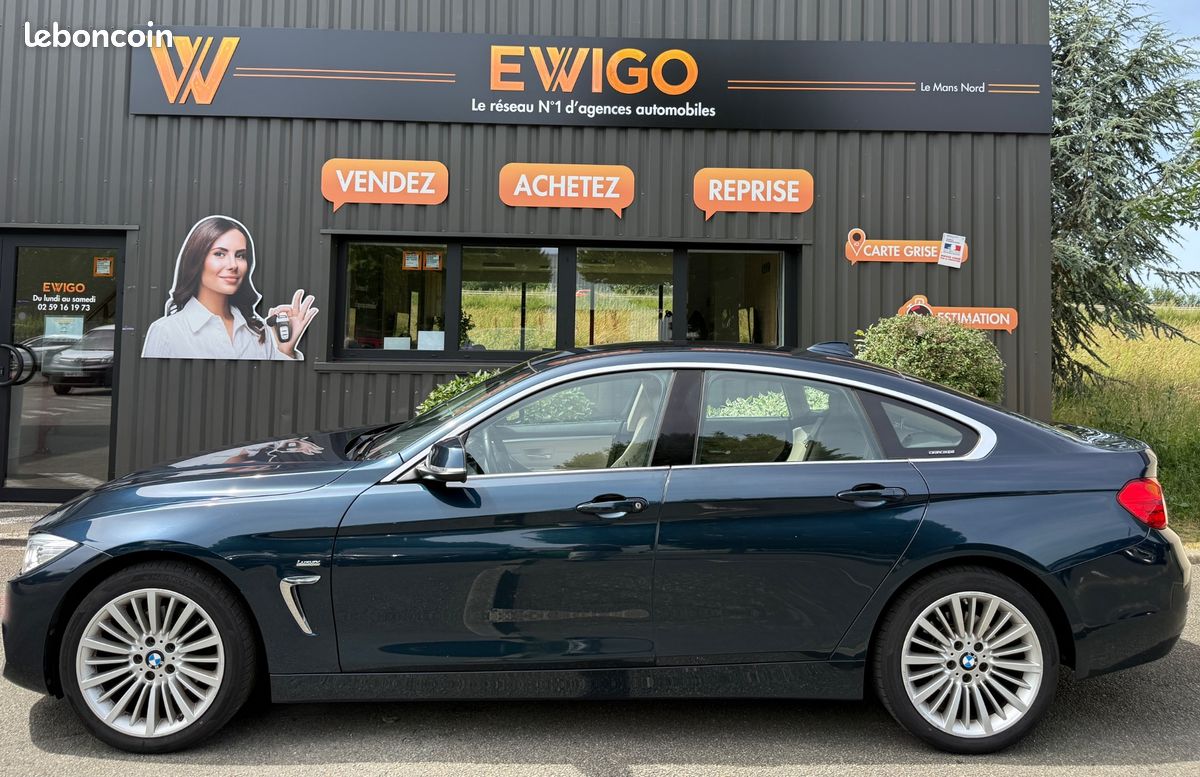 Bmw serie 4 gran-coupe 2.0 420d 190ch luxury a xdrive / camera de recul (image 15)