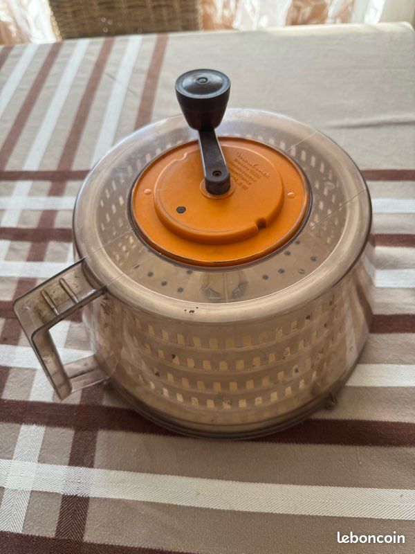 Essoreuse à Salade Moulinex Vintage – Années 60/70 – Objet Déco Et Fonctionnel