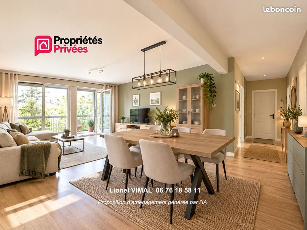 Appartement 3 pièces 88 m² · à Royat · 88 m² · 169 000 €