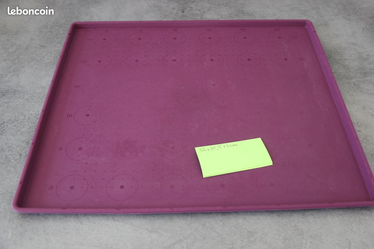 Moule Silicone Tupperware Rectangulaire à Rebords - Neuf - Fabriqué En France