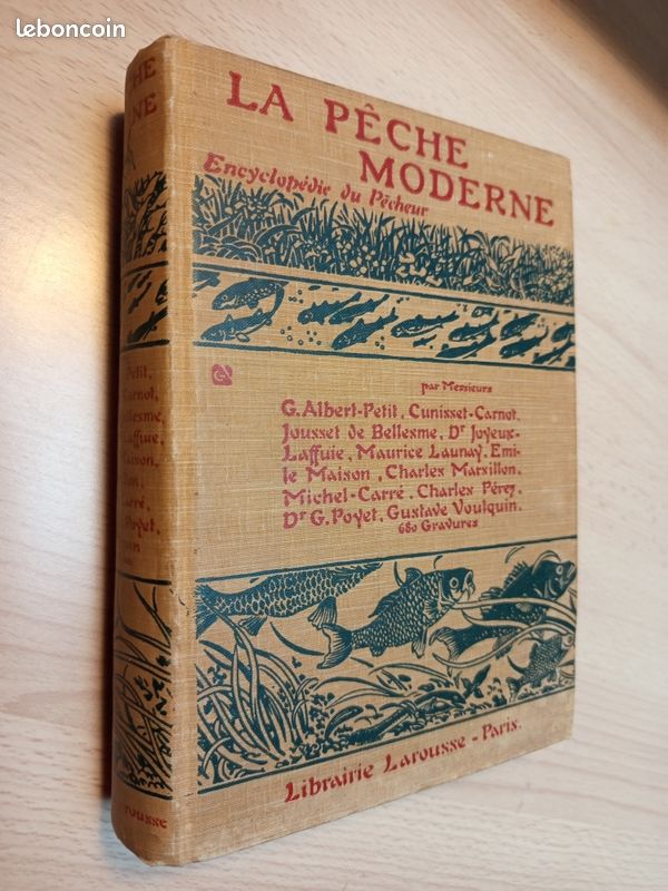 Livre La pêche moderne Encyclopédie du pêcheur Librairie Larousse Paris (image 2)