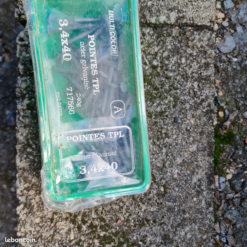 140 pointesTPL acier galvanisé (image 1)